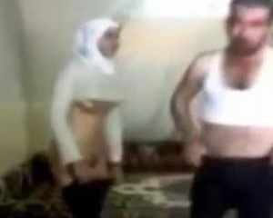 Islamitisch koppel doet aan webcam sex